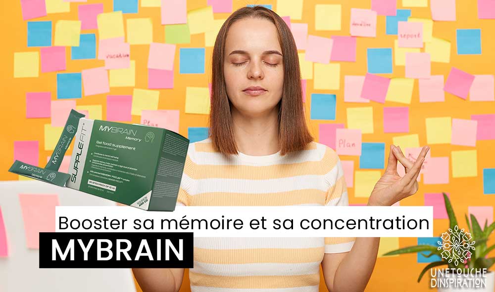 MYBRAIN : complément alimentaire pour la mémoire et la concentration, saveur réglisse, en gel