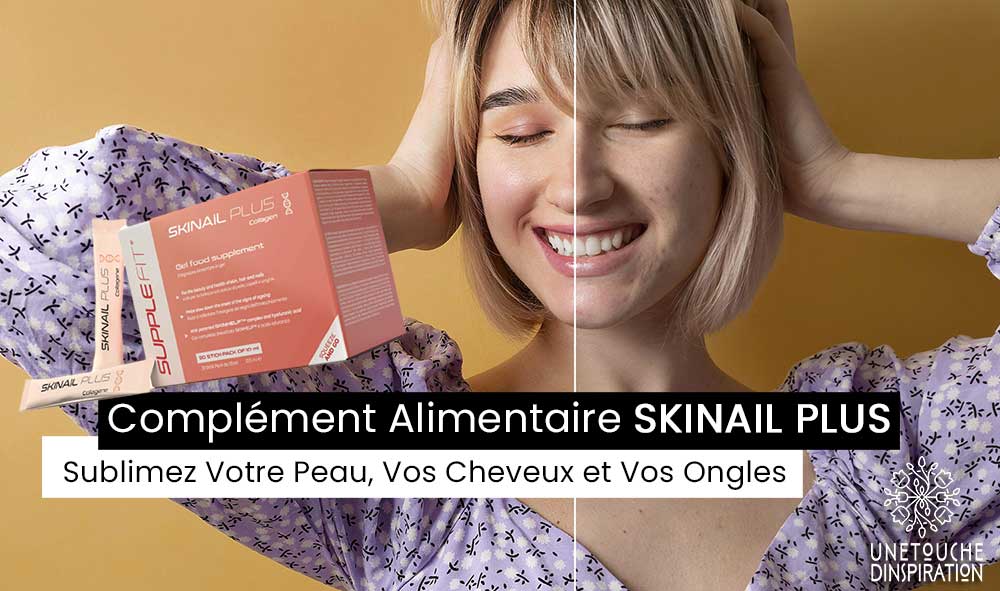 SKINAIL PLUS : Le complément alimentaire pour sublimer votre peau, vos cheveux et vos ongles, saveur vanille, en gel