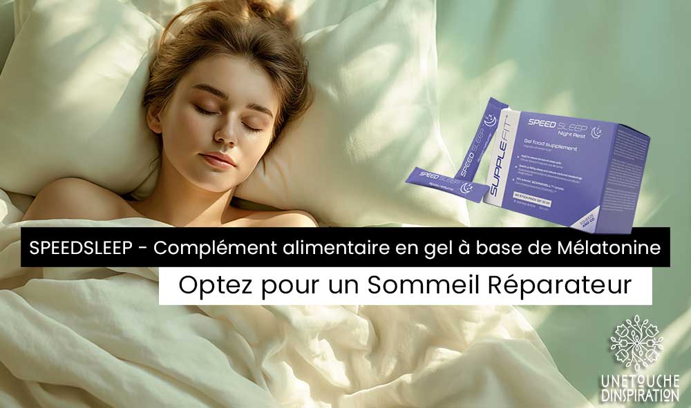 SPEEDSLEEP - Le complément alimentaire en gel à base de Mélatonine pour un sommeil réparateur
