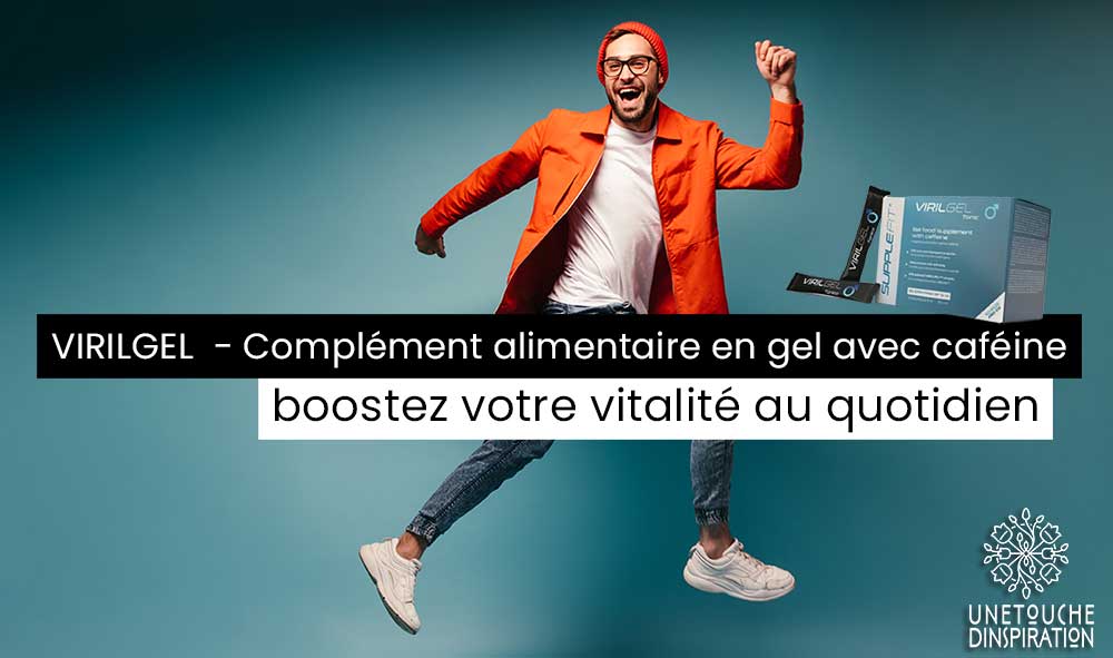 VIRILGEL - Complément alimentaire en gel avec caféine : boostez votre vitalité au quotidien